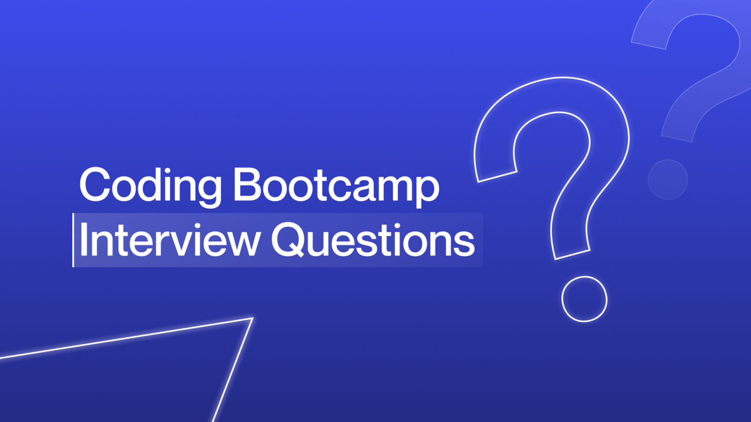 Coding Bootcamp Interview Questions: How to Prepare & What to Ask - CodeOp